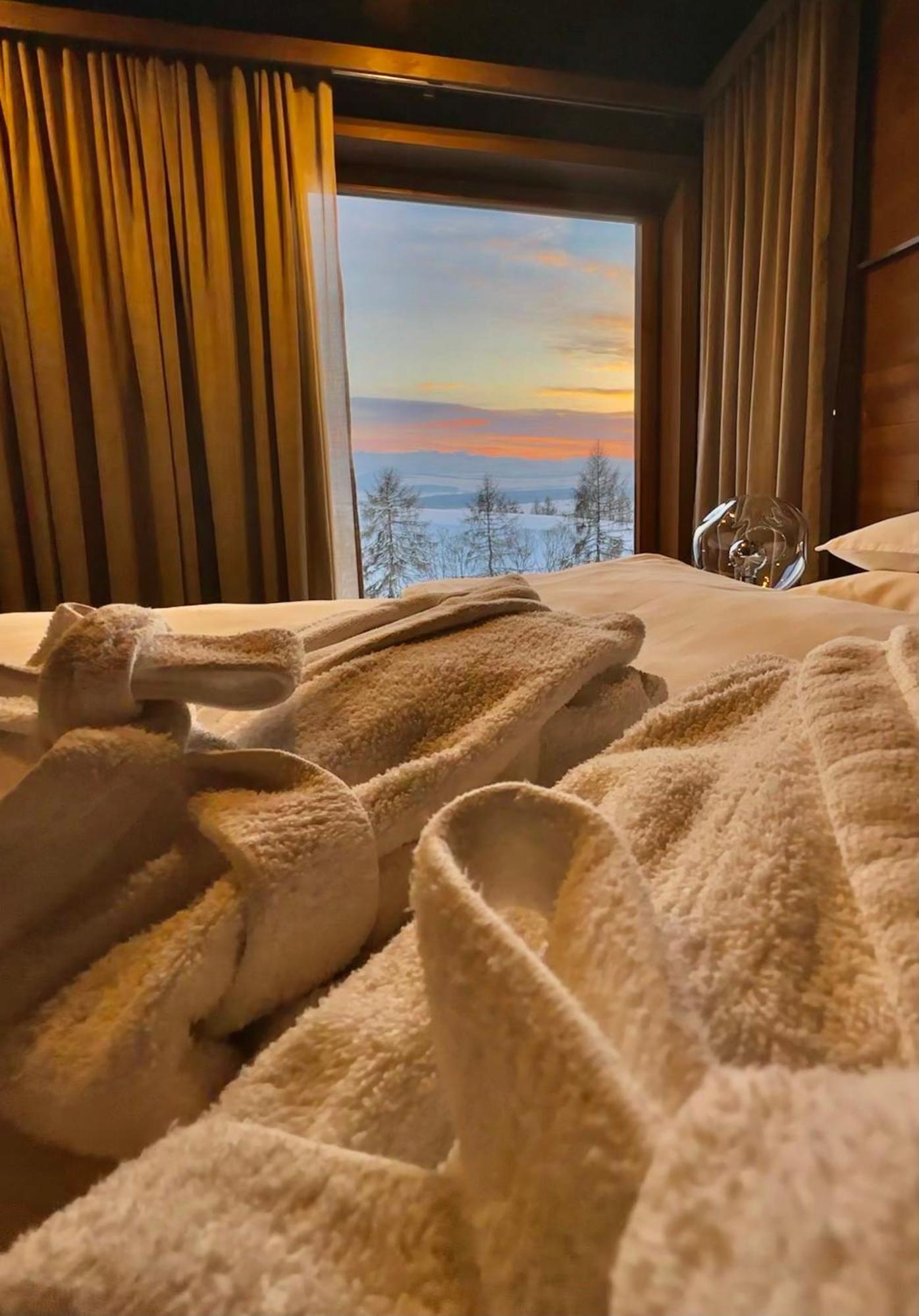 Koza U Woza Wypocznij W Gorach W Rytmie Slow Drewniany Dom Premium Z Widokiem Na Panorame Tatr Ecospa Strefa Fitness Zielona Farma Warsztaty (Adults Only) Szlembark Exterior foto