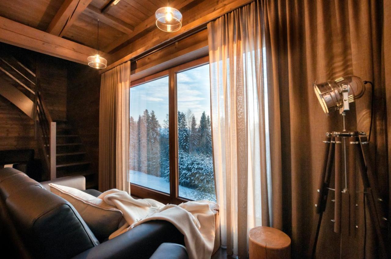 Koza U Woza Wypocznij W Gorach W Rytmie Slow Drewniany Dom Premium Z Widokiem Na Panorame Tatr Ecospa Strefa Fitness Zielona Farma Warsztaty (Adults Only) Szlembark Exterior foto