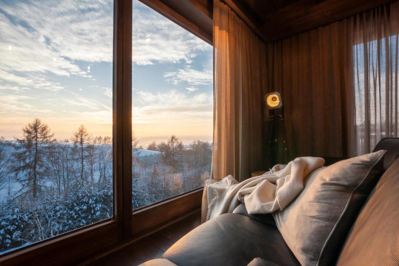 Koza U Woza Wypocznij W Gorach W Rytmie Slow Drewniany Dom Premium Z Widokiem Na Panorame Tatr Ecospa Strefa Fitness Zielona Farma Warsztaty (Adults Only) Szlembark Exterior foto